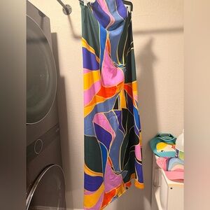 Vici Colorful Geometric Skirt